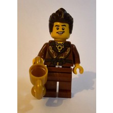 Orjinal LEGO Minifigür Brown Ninja