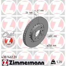 Zimmermann Ön Fren Aynası Astra F-Vectra A-B-Calıbra A-Kadett E-Ascona C-Lanos 97 >cıelo 256X24X4DLXHAVALI 90487402-93182282-93182304