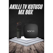 Bezos Mey Ithalat® Akıllı Tv Kutusu Mx Box Android 7.1 Tv Kutusu 2.4g Wifi