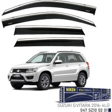 Niken Suzuki G.vitara 2016 Kromlu Cam Rüzgarlığı 4'lü