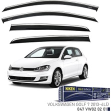 Niken Vw Golf 7 2013 Kromlu Cam Rüzgarlığı 4'lü