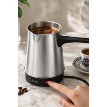 Kiwi KCM-7513 Türk Kahvesi Makinesi | 700 ml & 8 Fincan Kapasite & Paslanmaz Çelik