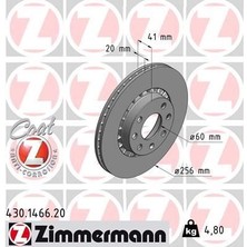 Zimmermann Ön Fren Aynası Astra F-Vectra A-Corsa B-Ascona C-Aveo-Kalos 03>13 256X20X4DLXHAVALI 569010-93182285