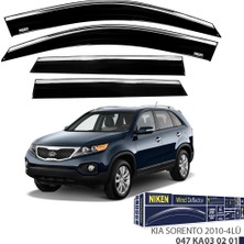 Niken Kia Sorento 2010 Kromlu Cam Rüzgarlığı 4'lü