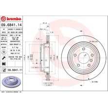 Brembo Fren Dıskı Arka Bmw E39
