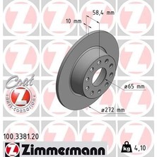 Zimmermann Fren Diski Arka T-Roc-Karoq-Ateca-Leon-Q2 2017 > 0986479F23