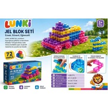 Lunki Toys Yumuşak Oyun Blokları  72 Parça
