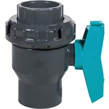 Gemaş Ø63 mm Tek Rakorlu Upvc Küresel Su Vanası