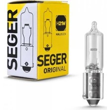 Seger Ampul H21W 12V 21W BAY9S Standart Yenileme