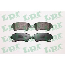LPR Ön Fren Balata Toyota Corolla 1.4l 1.6l 4zz-Fe 3zz-Fe ZZE120 ZZE121 Vvti 02-06 / 1.4l 1ndtv NDE120