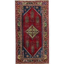 Soho Antiq Saner El Dokuma Kırmızı Dazkırı Halısı 167X314 cm