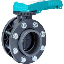 Ø63 mm Gemaş Pvc Kelebek Vana