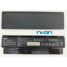 Ni-On Nion Asus N76V,ASUS N76VB Uyumlu Laptop Notebook Batarya Pil 6 Hücreli A31-N56
