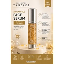 Produkt By Tanzade 3D Kapsüllü E Vitamini & C Vitamini Yüz Serumu 30 ml | Aydınlatıcı ve Yaşlanma Karşıtı Bakım