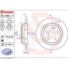 Brembo Fren Dıskı Arka Mercedes Vıto W447