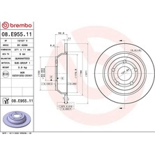 Brembo Arka Fren Dısk Ayna Ford Puma 19>