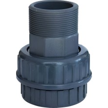 Gemaş Ø63 - Ø50 Redüksiyonlu Pvc Erkek Rakor