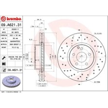 Brembo Fren Dıskı On Mercedes W204 S204 W212 S212 C207 A207