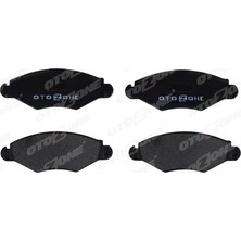 Otozone Ön Fren Balatası Peugeot P206 1.4 1.6 09/98> P306 1.4 1.6 5/93> Kulakları Deliksiz