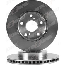 Otozone Ön Fren Diski Hava Kanallı Toyota Aurıs Corolla 1.6l 1zr-Fe Benzinli ZRE151 07-12 / 1.33L 1nr-Fe N RE150 6 Vites 10-12 275 Çap x 5 Bijon - Adet Disk Fiyatıdır