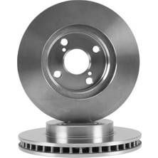Ayd Ön Fren Diski Hava Kanallı Toyota Corolla 1.4l 4zz-Fe ZZE120 Vvti 02-06 / 1.6l 3zz-Fe ZZE121 Vvti 02-06 255 Çap x 4 Bijon - Adet Disk Fiyatıdır
