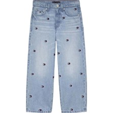 Tommy Hilfiger Erkek Çocuk Kot Pantolon KB0KB10417