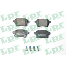 LPR Arka Fren Balatası Opel Corsa E 14>19 Adam 14>19 15 Jant Rpo J67 Fıat Egea 16> 500L 13> 264MM