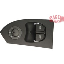 Sagem Cam Açma Anahtarı Fıat Ducato Jtd 06- Sol Çiftli-Çerçeveli-Ayna Ayarlı