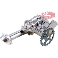 Sagem Yağ Pompası Karter Değişmeyen Tip R19-CLIO I-Exp-Mgn 1.4 E6J-E7J-E7F 90-97 Büyük Kafa 24 Diş