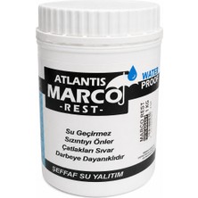 Atlantis Marco Rest Şeffaf Su Yalıtım Malzemesi 1 kg Su Sızıntı Önleyici Izolasyon
