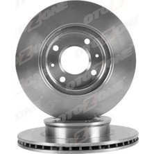 Otozone Ön Fren Diski Hava Kanallı Hyundaı Getz 1.3l G4EA 03-05 / 1.4l G4EE 06-10 / 1.6l G4ED 03-09 / 1.5l D3EA D4FA Crdi 03-09 256 Çap x 4 Bijon - 14 Jant Için - Adet Disk Fiyatıdır