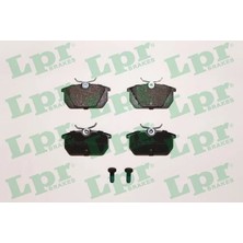 LPR Arka Fren Balatası Fıat Tempra 90>tipo 87> Uno 89> Marea 96> Croma 87> Bravo 96>