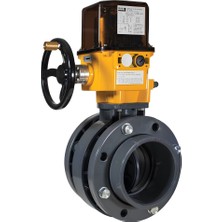 Gemaş Ø200 mm Motorlu Kelebek Vana, Oransal
