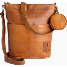 Berliner Bags Sofia Vintage Hakiki Deri Kadın Omuz ve El Çantası