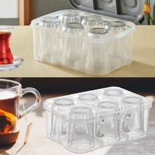 Empressco Çay ve Su Bardağı Taşıma Koruyucu Aparatlı 2'li Set