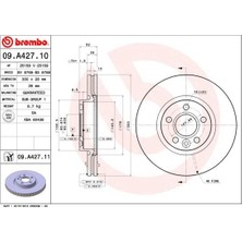 Brembo Fren Dıskı On Ford Mondeo Iv S-Max . Land Rover Freelander Iı L359 Range Rover Evoque L538