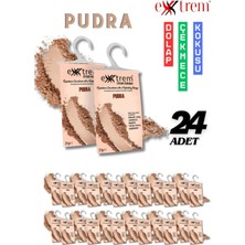 Exxtrem Pudra Dolap Kokusu 24'lü Set - Doğal Esanslı - Güve ve Neme Karşı - Çeyizlik Için