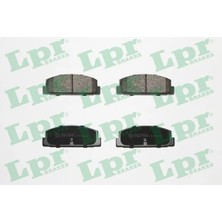 LPR Arka Fren Balata Mazda 323 Lantıs 1.8l Bp Dohc Bj 99-01 / 626 Fs Gf 98-01 / Mazda 6 2.0l Lf-De Gg Gh 02->