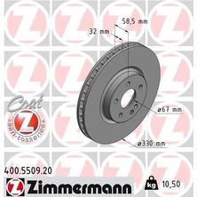 Zimmermann Fren Dıskı On Mercedes Vıto W447 14>