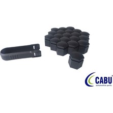 Cabu Bijon Kapağı Siyah 17X23MM Corsa C-D-E. Astra G-H. Zafıra.merıva.adam 20 Adet 220644