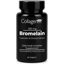 Collagen Forte Platinum  Bromelain Kolajen Takviyesi 30 Tablet 11 Yaş ve Üzeri Kullanım İçin