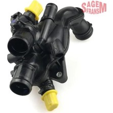 Sagem Termostat 107C Komple P308-P207-C3 Pıcasso 1.4 16V Ep3 -P207-P308-PARTNER Tepe-Berlıngo III-P3008 -C3 Iıı-C4 Pıcasso-Ds3-C3 Pıcasso 1.6 EP6-EP6C