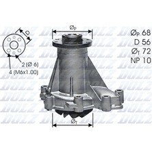 Dolz Devırdaım Pompası Mercedes OM601&GT;OM606 W124 S124 W202 S202 W210 S210 W140 W463