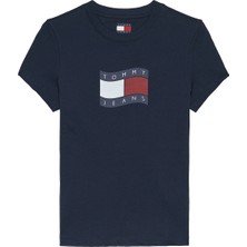 Tommy Jeans Kadın Tişört DW0DW22781