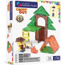 Magna-Tiles Magna-Tıles® - Camp Out Manyetik Bloklar - 16 Parça