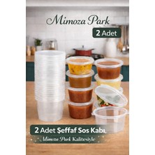 Empressco 2'li Mini Saklama Kabı 120 Ml, Buzluk ve Mutfak Için Güvenli Kutu