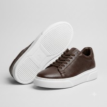 Kindep (Sneakers) Iç Dışı Hakiki Deri Günlük Erkek Ayakkabı Kahve