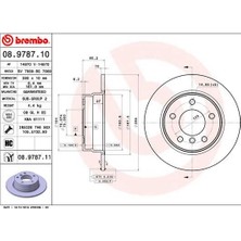 Brembo Fren Dıskı Arka Bmw E81 E87