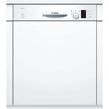 Bosch SMS25DW01T Yarı Ankastre Beyaz Panel Bulaşık Makinesi