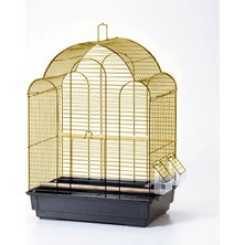 EuroGold Zengemtr Kafes Bombe Çatılı Pirinç 42X30X56